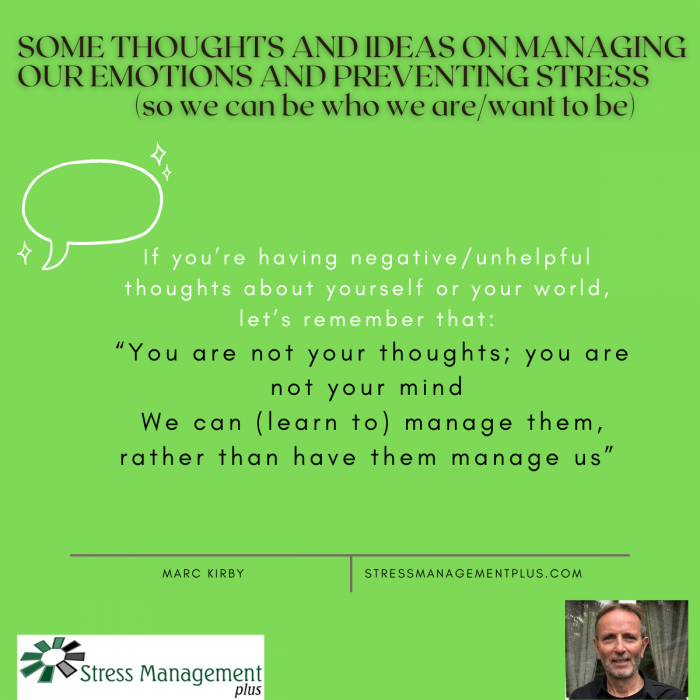 You are not your thoughts